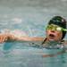 A young swimmer competes during the Washtenaw Interclub Swim Conference Championships at Skyline High School on Tuesday, July 23. Daniel Brenner I AnnArbor.com